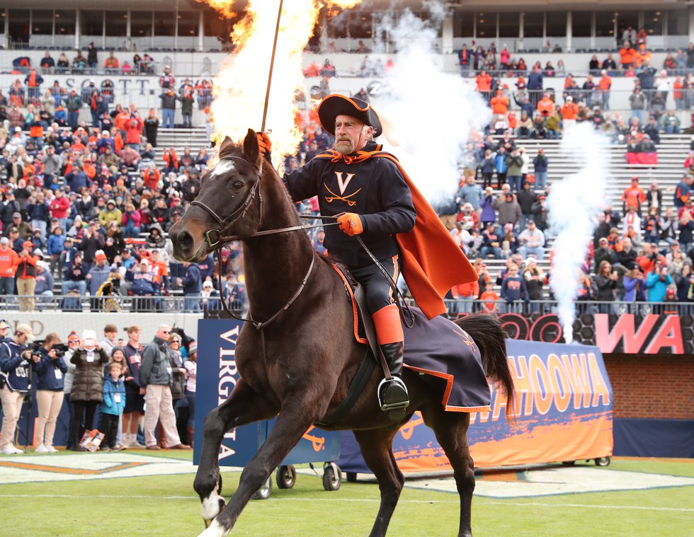 Mounted Mascot