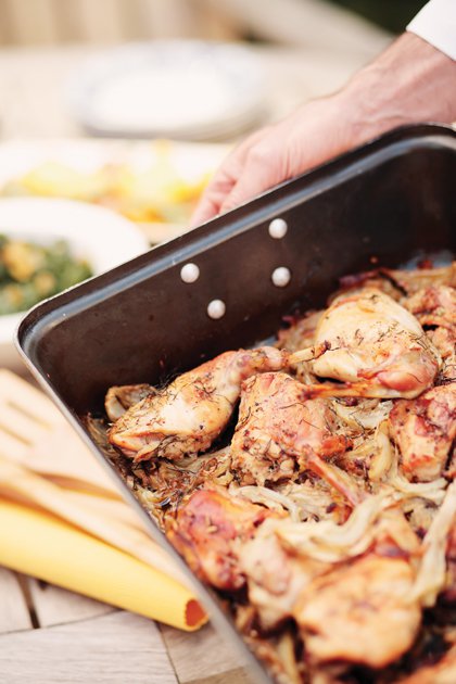 Rabbit With Fennel and Onion